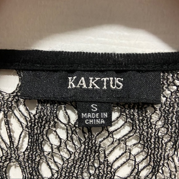 Kaktus grey cobweb dress - Picture 4 of 5